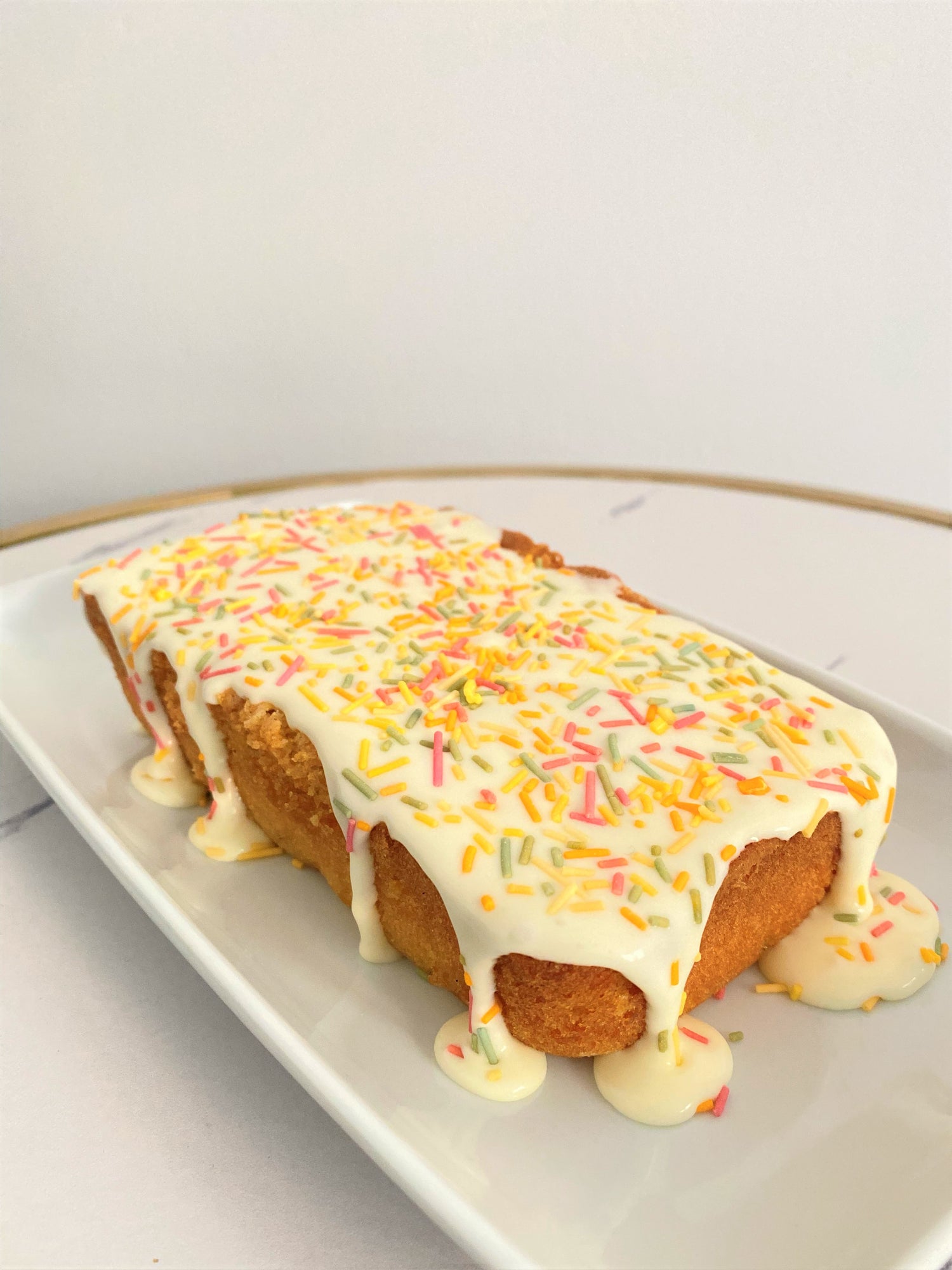 Sprinkle Loaf Cake